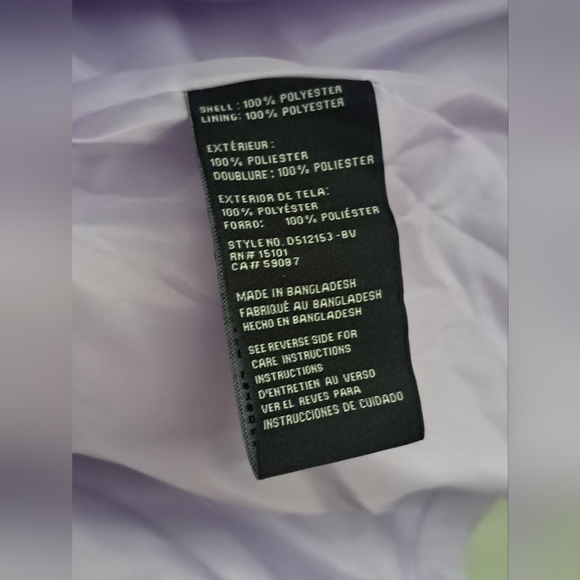 INTL d.e.t.a.i.l.s Raincoats & Windbreaker - Raincoats with Hood, Jacket Sz XL - Picture 7 of 13